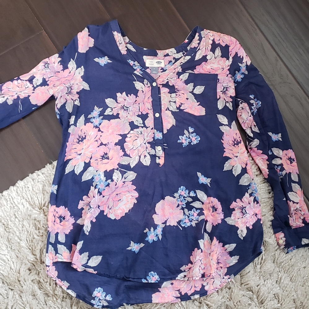 Floral Old Navy Blouse